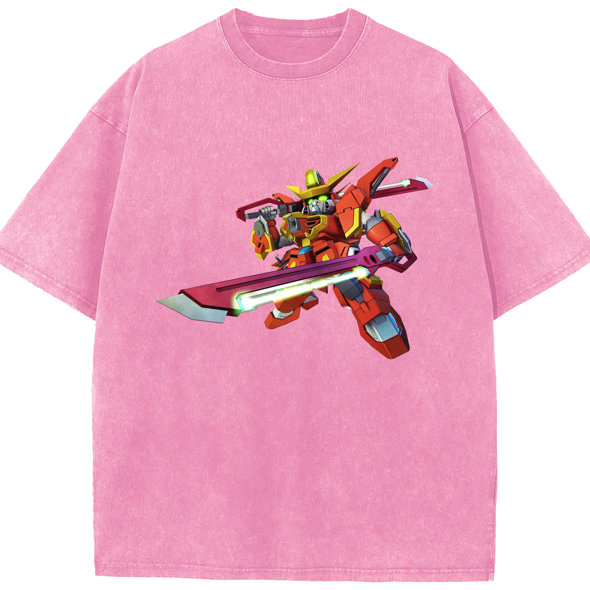 （画像用） 機動戦士ガンダム Mobile Suit Gundam 綿100% ヴィンテージ風 半袖Tシャツ（フロントプリント）